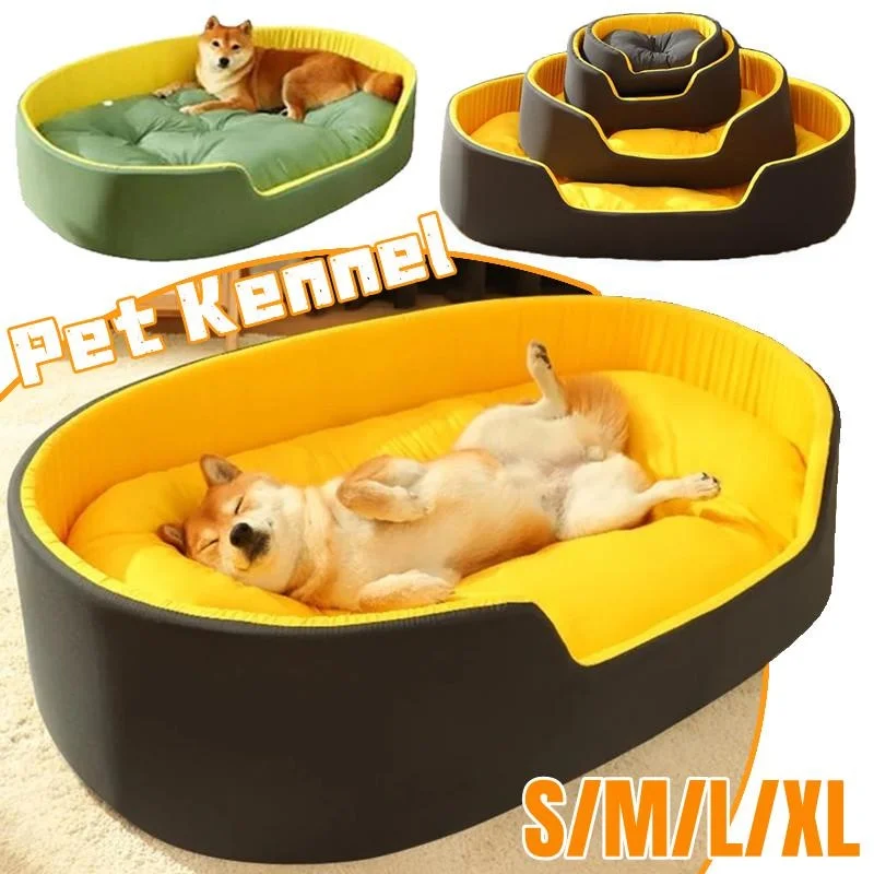 S/M/L/Xl Pet Dog Bed Four Seasons Universal Extra Large Dogs House Sofa Kennel Soft Pet Dog Cat Warm Bed Accessori Per Animali Domestici