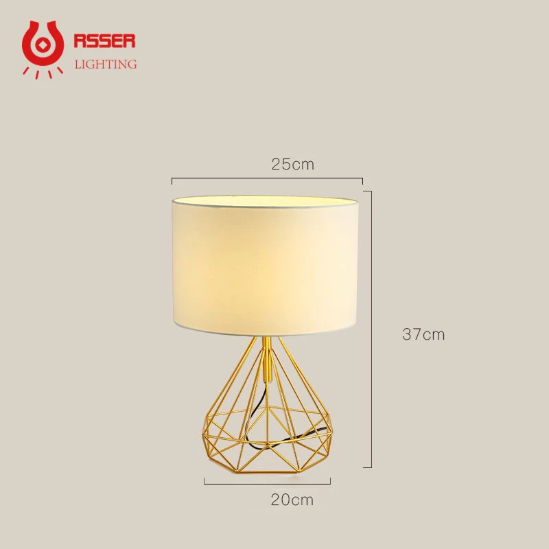 

RSSER Bedroom Night Lamp Table Decoration Bedside Shades Design Nordic Desks Lampshade Room Decorations Girls Lamps Kawaii Decor