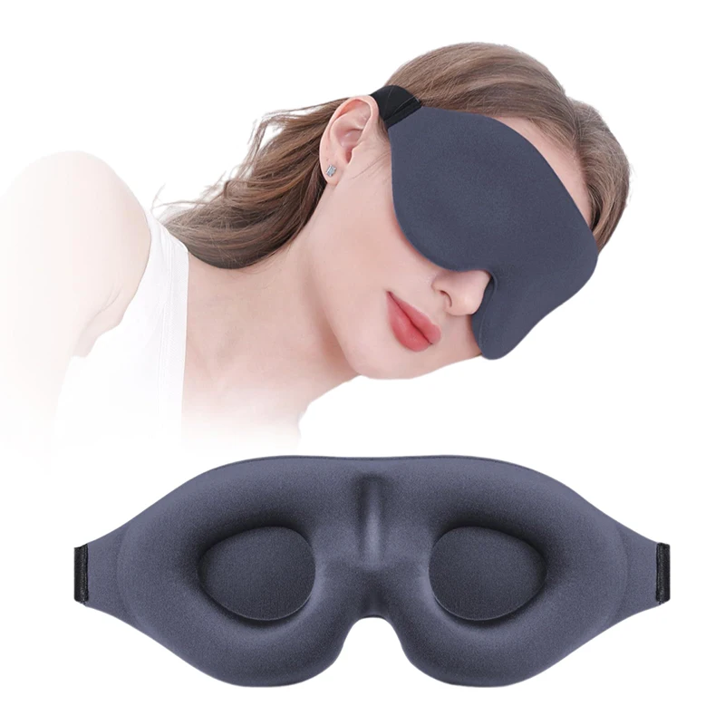 Augenmaske Augenbinde für Unisex, weiche Müdigkeit, Linderung, Augenabdeckung, natürliches Schlaf-Blind-Augenklappe, Hautpflege-Werkzeug – Detail 1