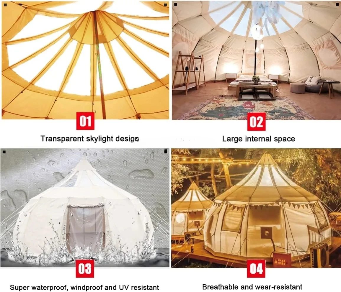 Outdoor Camping, Lotus Hotel Tent Large ,Multi Person Camping