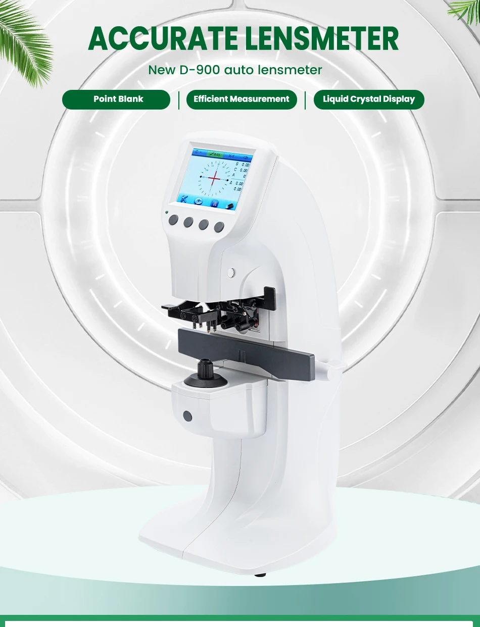 Description Picture 2 of itemAist D-900 Focimeter 3.5'' True Color Monitor Lensmeter Digital Optics Instruments Auto Lensmeter with UV PD Optional Printing
