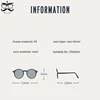 Fashion Kids Anti-blue Light Glasses Vintage Round Frame Boys Girls Computer Glasses Protection Eyeglasses Plain Glasses 2