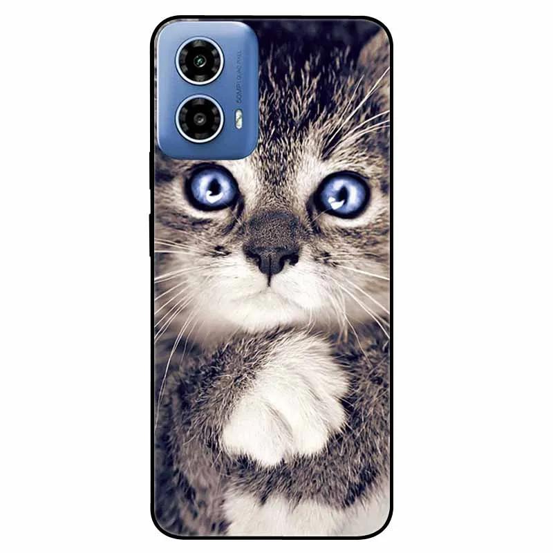 Soft Silicone Fashion Animals TPU Bumper Luxury Phone Case with Painted Design