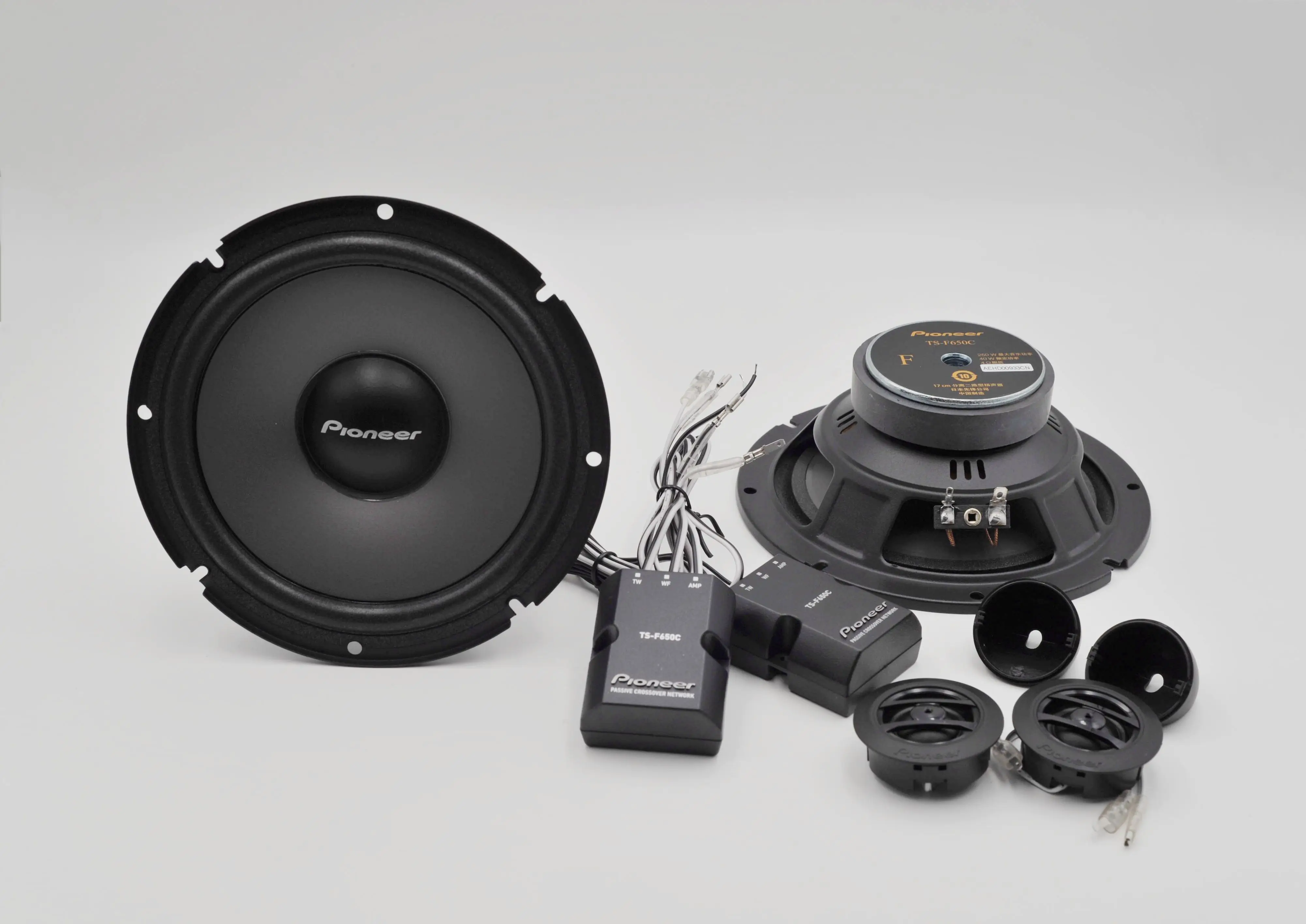Фото Автомобильная аудиосистема PIONEER, двухсторонняя сдвоенная Колонка 250 Вт, высокочастотная колонка, средний бас-динамик, Hi-Fi, DJ-амортизирующий эффект №3