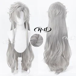 Sylus Silverwing Fiend Cosplay Wig for Halloween and Themed Costume Parties