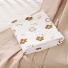 Cotton Tetra Cotton Muslin Blankets For Babies Animal Print For Newborn Things Nap Throw Towel Bath Cute Blanket Bedding 4