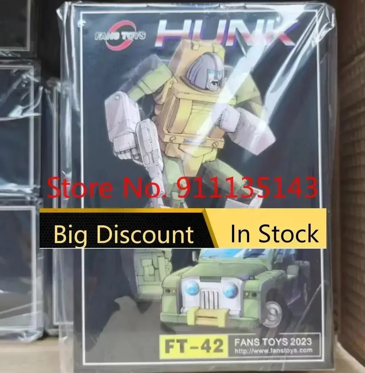 

FansToys FT-42 FT42 Brawn Hunk 2023 Second Ver 3rd Party Third Party Action Figure Toy In Stock