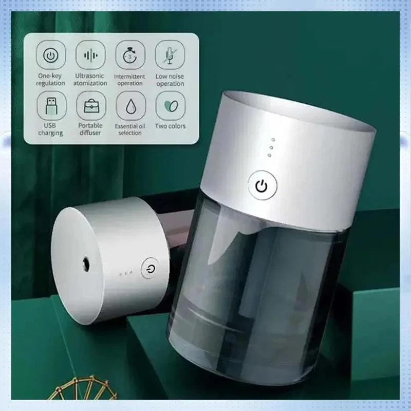 Car Air Freshener USB Rechargeable Essential Oil Diffuser