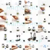100pcs Sets/lot #16-60 DIY Handmade Fabric buttons Bread Shape Round Fabric Covered Button Cloth Metal 4 Back Cover Buttons 6