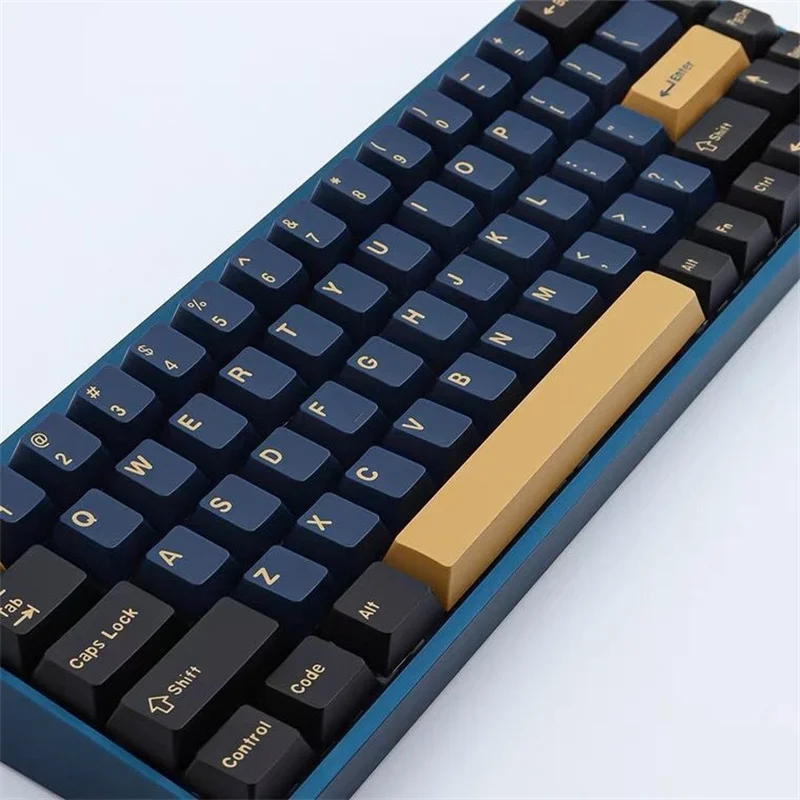 Gmk Clone Keycaps Azul Samurai Wahtsy Ártico Duplo Tiro Cereja Perfil Abs 172 Teclas Yuru Shoko para Teclado Mecânico - Imagem 4