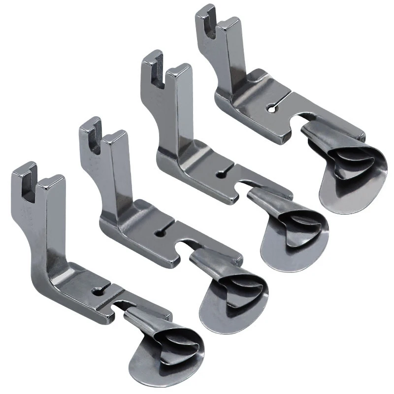 1PCSIndustrialSewingMachineCurvedHemmingFootSilkChiffonSkirt