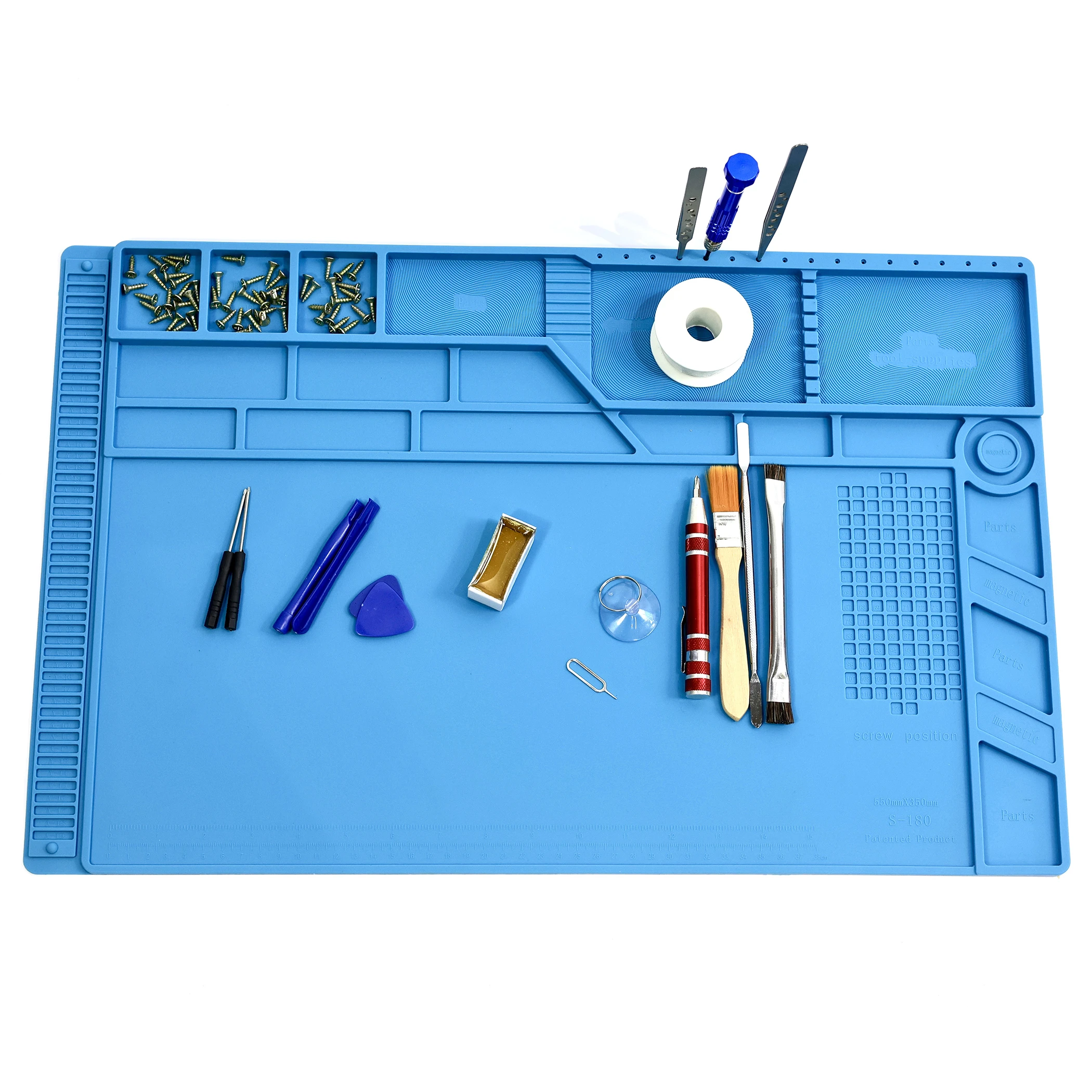 Silicon HeatResistant Soldering Mat Insulation Pad DIY Repair Work