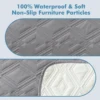Backless Sofa Cushion Covers For Sofa Luxury 100% Waterproof, Oil Resistant, Dust-proof, And Slip Resistant Apply To Dining Room 6