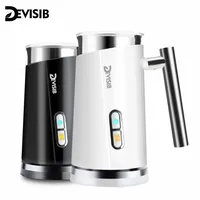 DEVISIB Automatic Milk Frother Electric Hot and Cold for Making Latte Cappuccino Coffee Frothing Foamer Kitchen Appliances 220V 1
