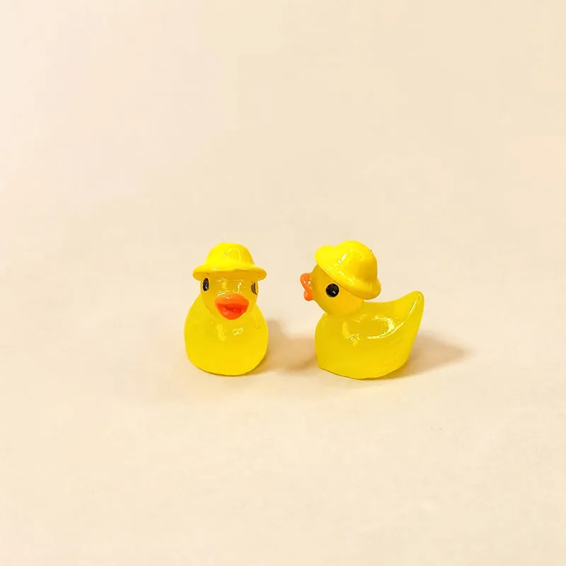 220 Mini-Enten Aus Kunstharz – Bunte Glitzerenten Für Feengärten & Deko