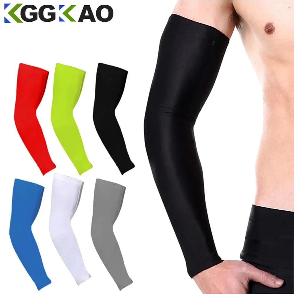 

1Pcs Compression Arm Sleeve for Men Women,Full Arm Support Protection,Non-Slip Breathable Arm &Support for Pain Relief,Arthritis