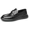 New Shoes for Men Genuine Leather Casual Shoes Spring Flat Shoes Street Fashion Comfortable Slip-on Loafers 6