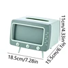 Cute Portable Tissue Box Holder Square for Home Desktop Decor Tv Tissue Box Pink Phone Holder  Organizer 4