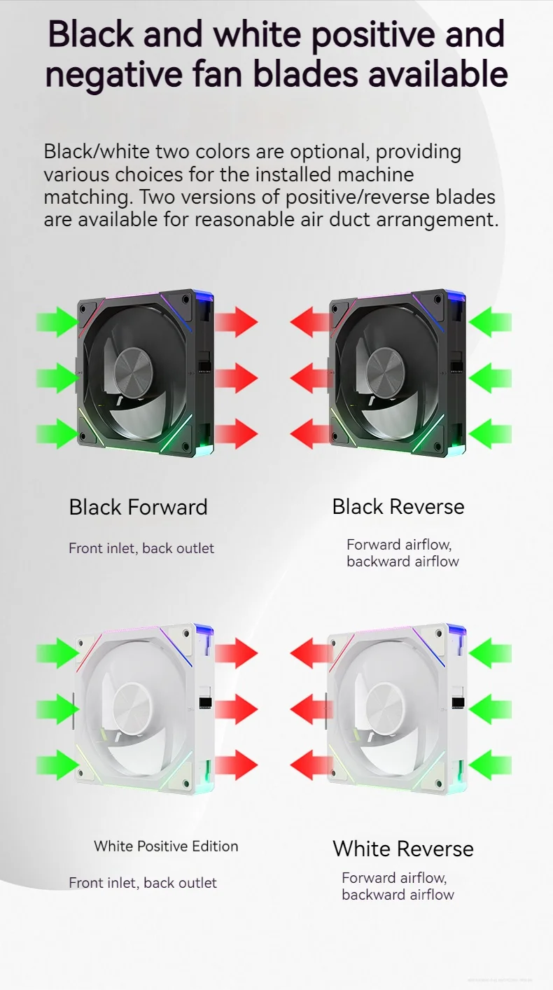 JM-5 High Performance PC Case Fan Strong Heat Dissipation Cooling Case Fans Comp
