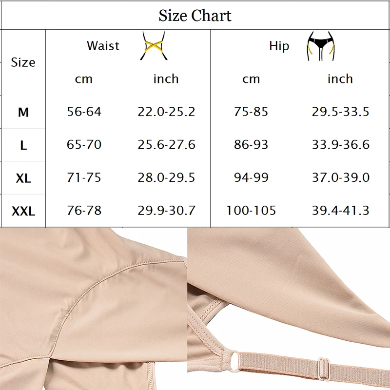 Stretch Body Shaper Skinny Control Slip Underskirt Under Bust Shaping Dress Women Slimming Underwear Sexy Party Clothing