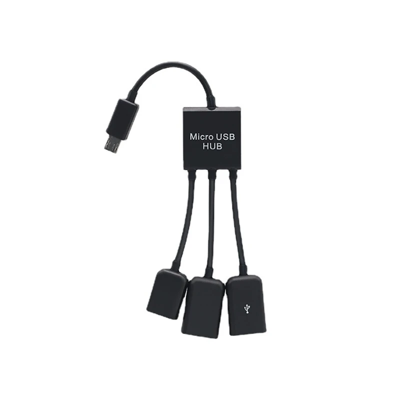 OTG Adapter USB To Type C Adapter Type-C USB Adapter OTG Cable USB 2.0 Male To Micro Female Adapter HUB 3 in 1
