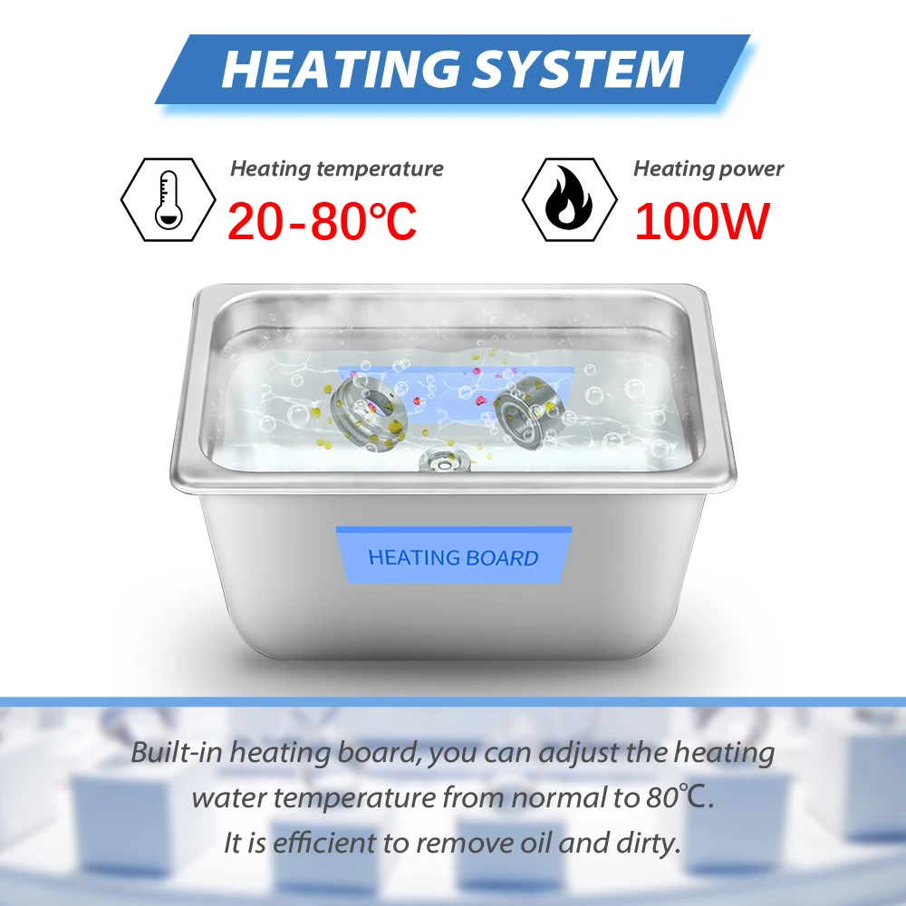 GTSONIC Ultrasonic Cleaner - 2L to 27L Digital Ultrasound Bath with Big Sale Price Description Image.This Product Can Be Found With The Tag Names Digital ultrasonic cleaner 6l, Ultrasonic cleaning machine 3l, Ultrasonic cleaning machine 6l