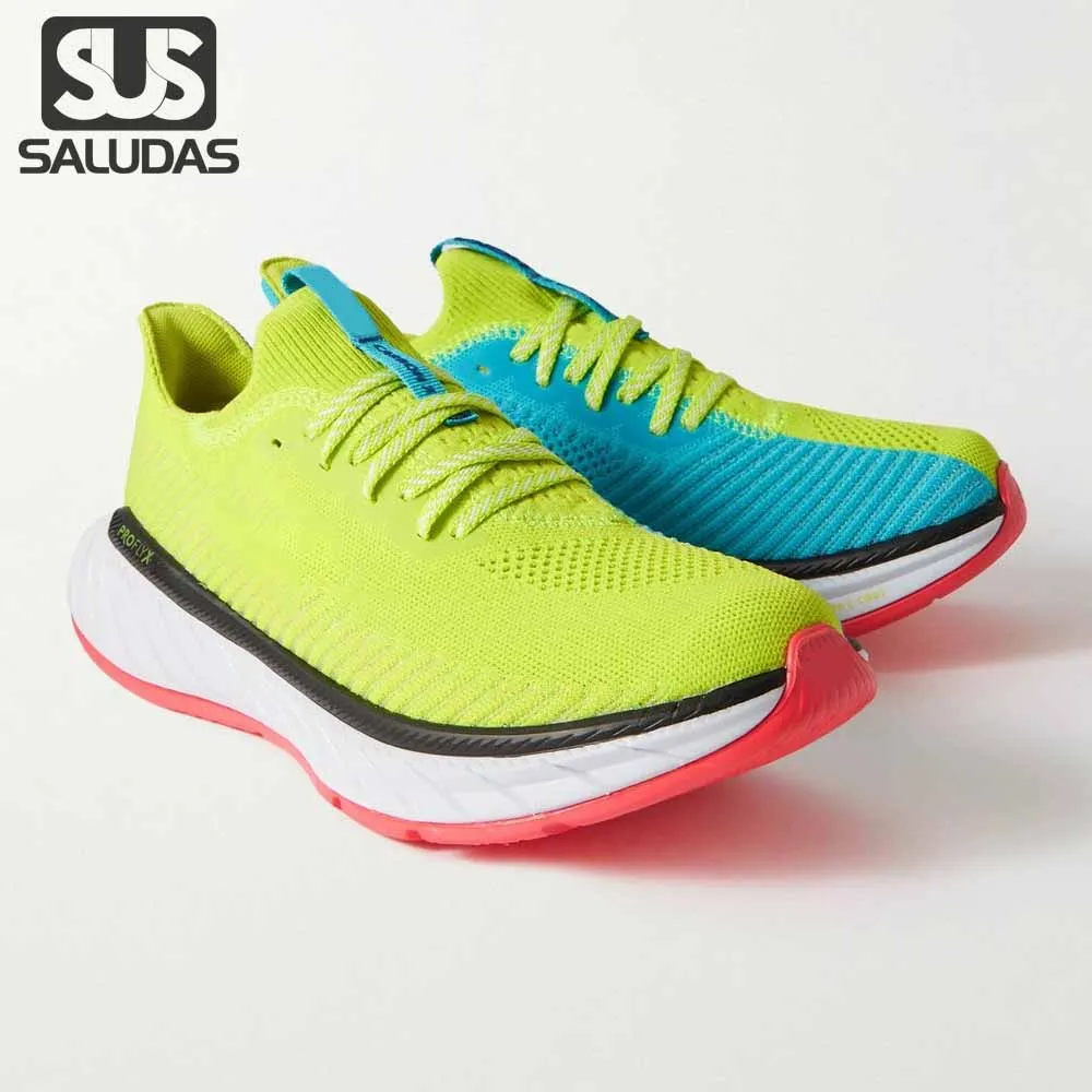 

SALUDAS Carbon X3 Men's Sports Shoes Carbon Board Cushioned Sneakers Workout Casual Trainers Racing Running Shoes Jogging Shoes