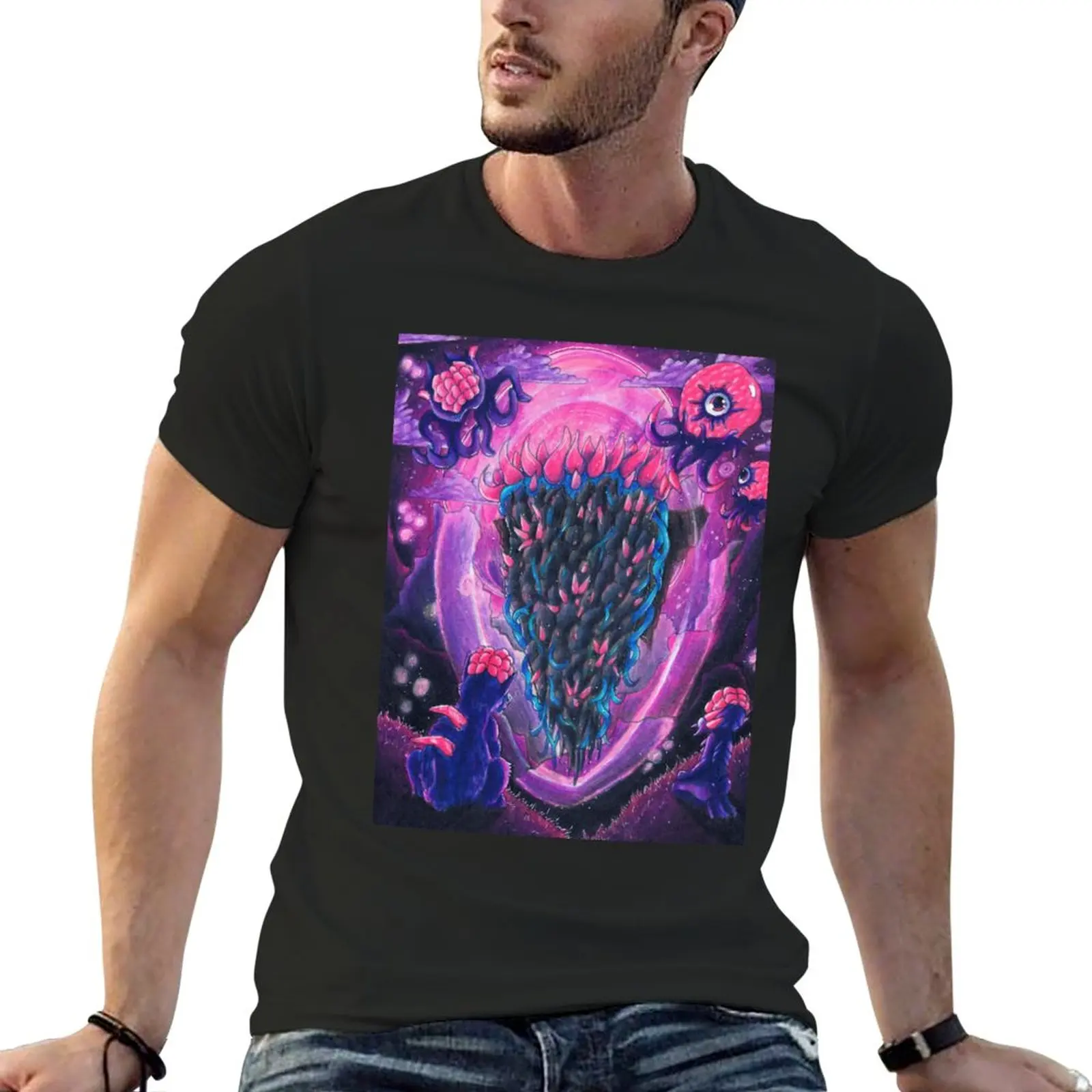 

Nebula Pillar- Terraria T-Shirt plus size tops aesthetic clothes new edition workout shirts for men