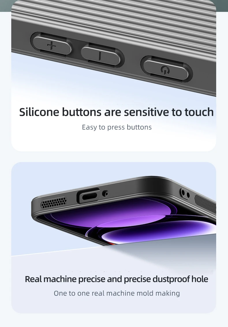 Coque de téléphone Oppo Find X7 X6 Reno 11 10 Pro Ultra 3D Stripe Metal Cover Protect Camera Matte Soft Shell Antifall NonSlip Funda_voghion.com