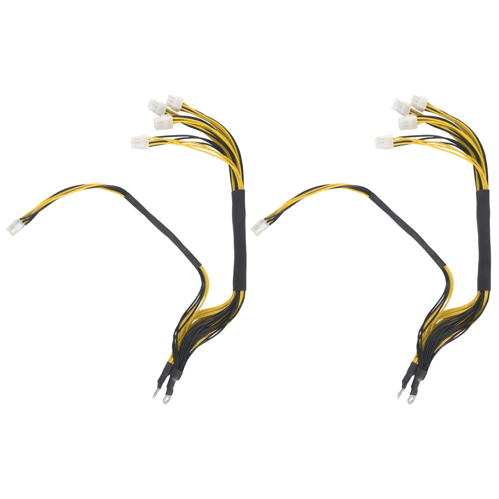 

2 Pcs 1200W 1600W Output Wire 6Pin PCIE Powers Connector for Bitmain Antminer APW3 / APW3+ / APW3++ / APW7 PSU L3