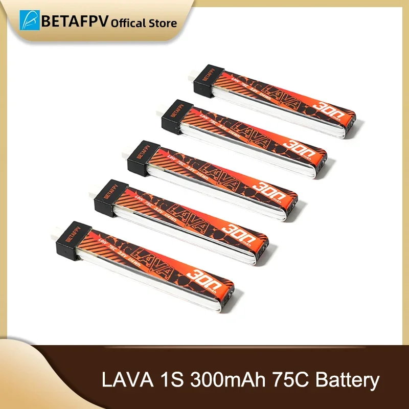 BETAFPV LAVA 1S 300mAh 75C Battery (5PCS) AliExpress