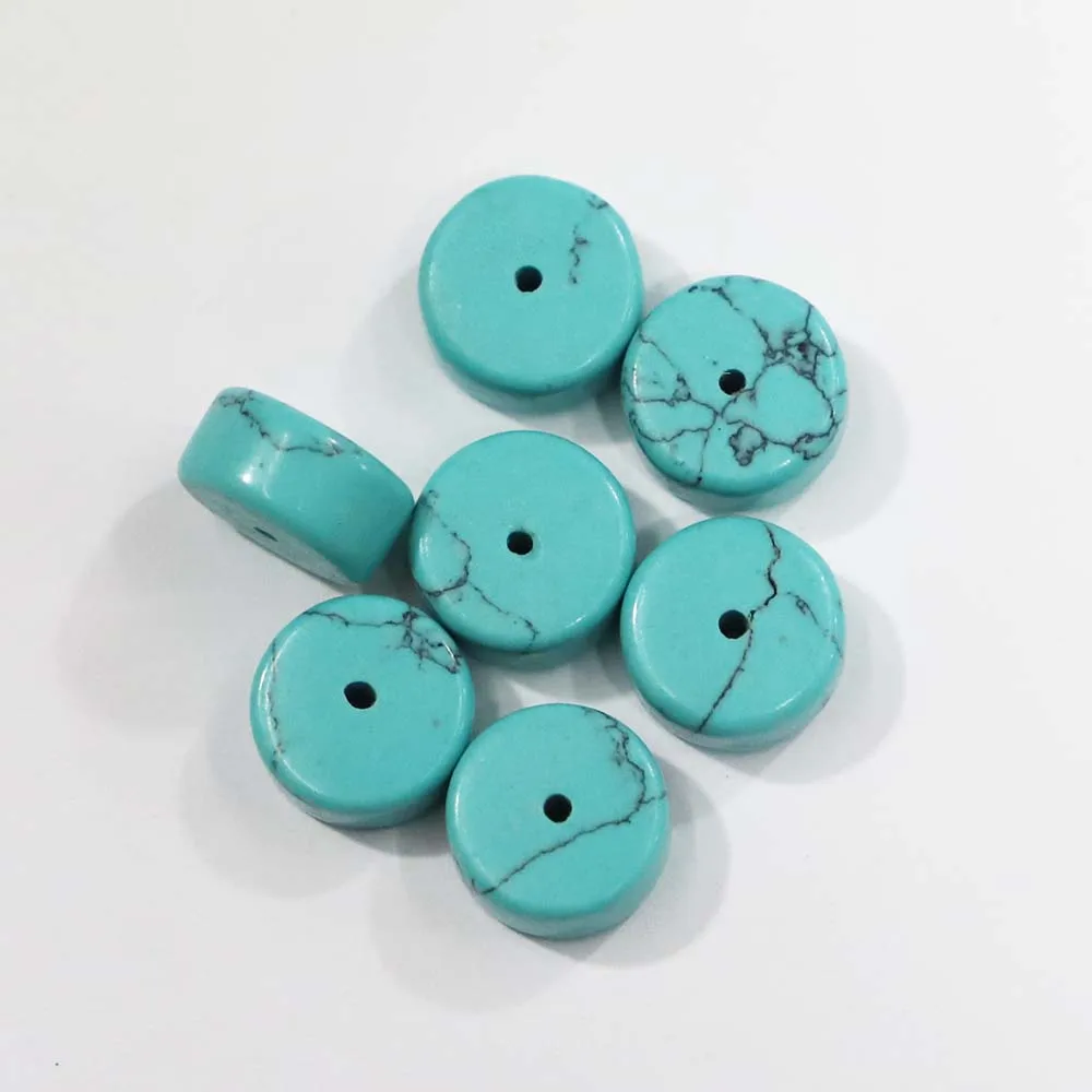 Natural Turquoise Opal Tiger Eye Stones Agates Crystal Loose Beads Cylinder Shape Jewelry Making DIY Charms Bracelet Accessories