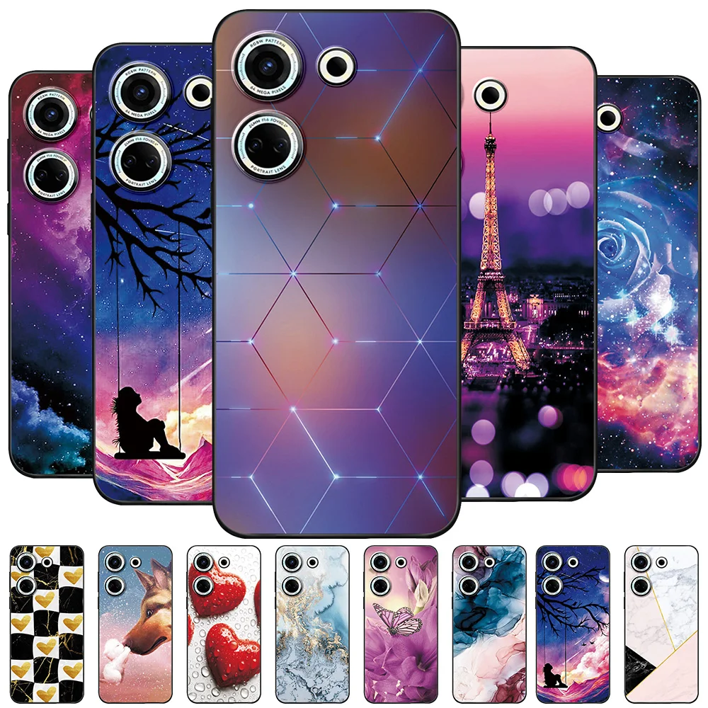 Per Tecno Camon 20 Pro Custodia Morbida Silicone Tpu Fashione Per Tecno Camon 20 Custodia Per Telefono Coque Per Tecno Camon 19 Pro Funda