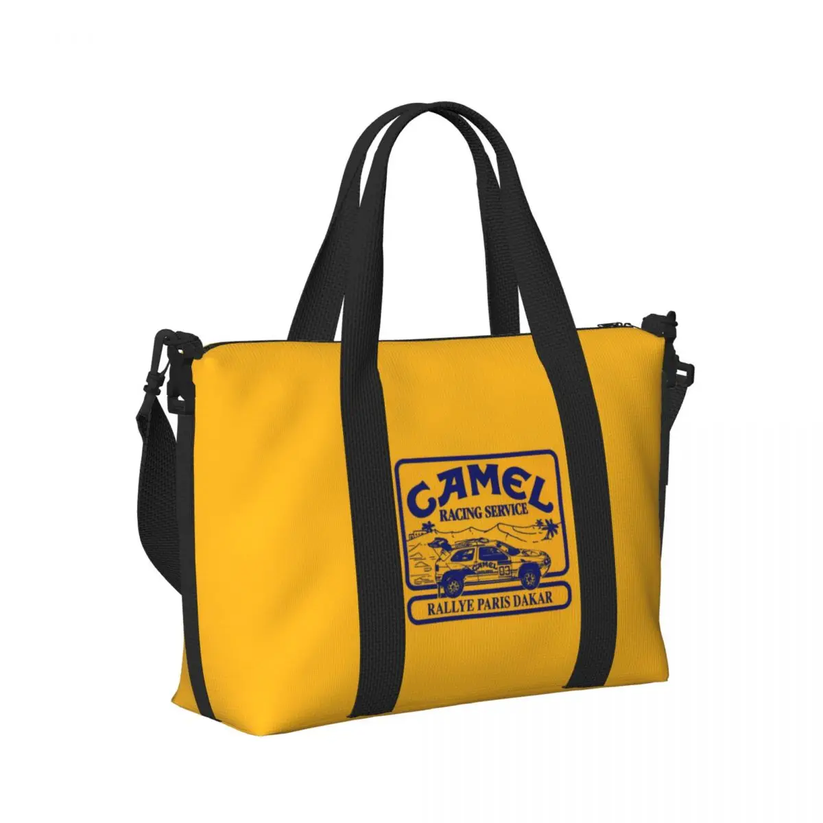 Trophys-Camel Beach Tote Bag for Women Big Compartment Beach Gym Travel Bags