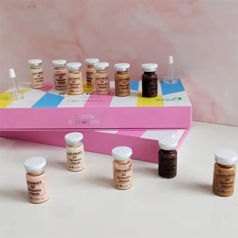 12PCS Korean BB Glow Kit Niacinamide Peptide Serum Concealer Cream Long-lasting Foundation Makeup Set Women Essential Cosmetic 3