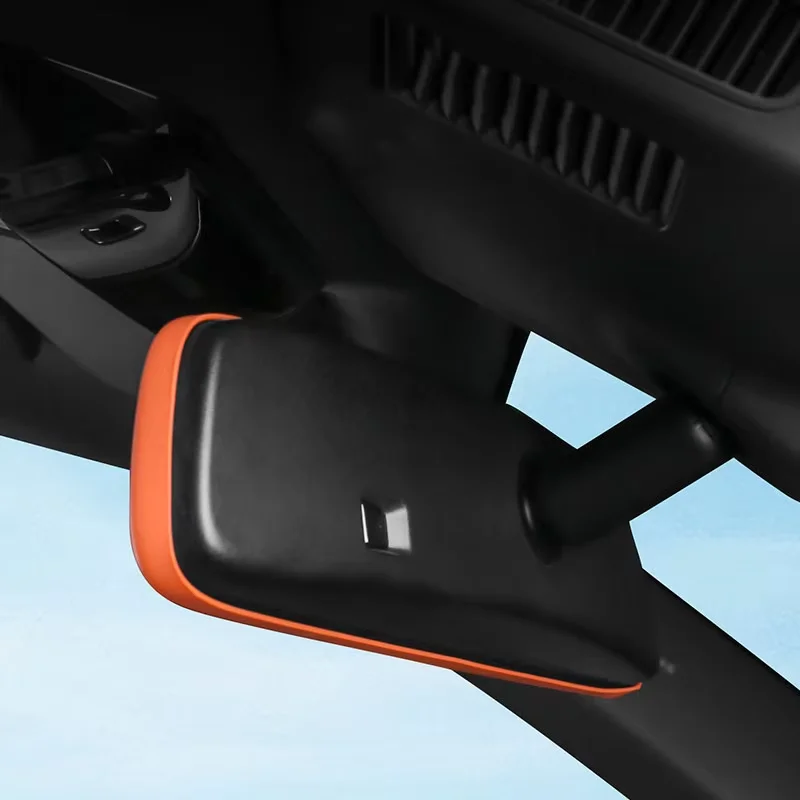 Car Rearview Mirror Protector Trim Silicone Decor Frame For Leading Ideal Lixiang L6 L7 L8 L9 MEGA creen Edge Frame Protection