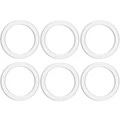 White-6pcs