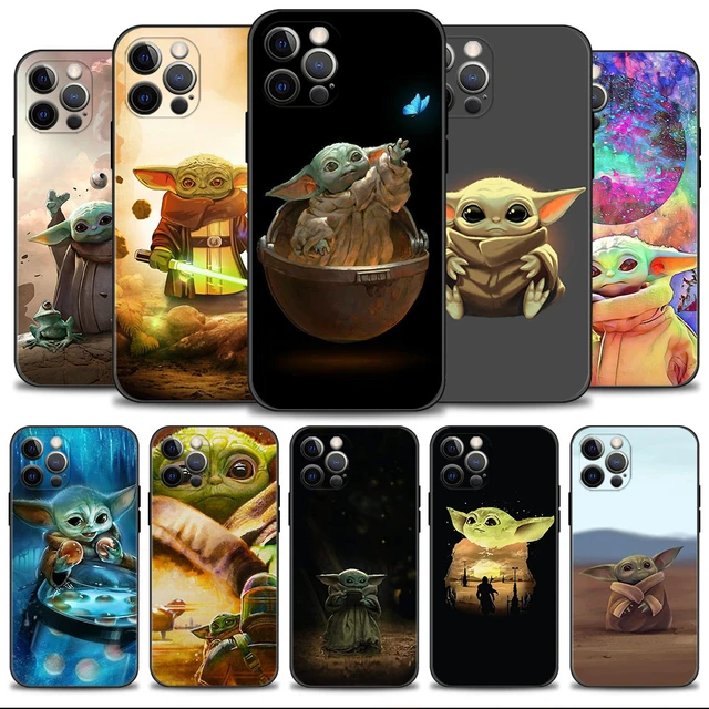 Funda para iPhone 13 Mini Oficial de Star Wars Baby Yoda Sonrisas - The  Mandalorian