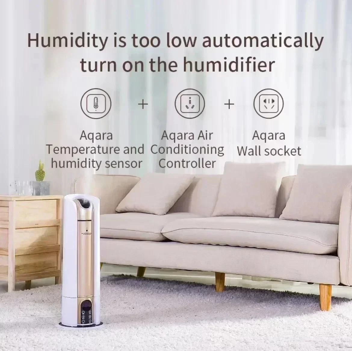 Global version Aqara Temperature Humidity Sensor Smart Air Pressure Sensor Zigbee Smart home For Xiaomi APP Mi home Homekit APP