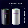 1pc Car Humidifier Colorful LED Aromatherapy Humidifier Silent Ultrasonic Air Aromatherapy Machine Suitable for Bedroom Office 4