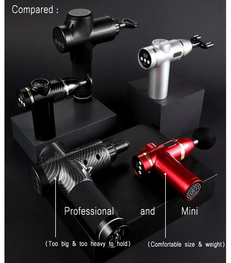 32 speed levels Electric massage Gun Slimming Body Neck back foot leg shoulder Massager Muscle Fascia Gun percussion massagers