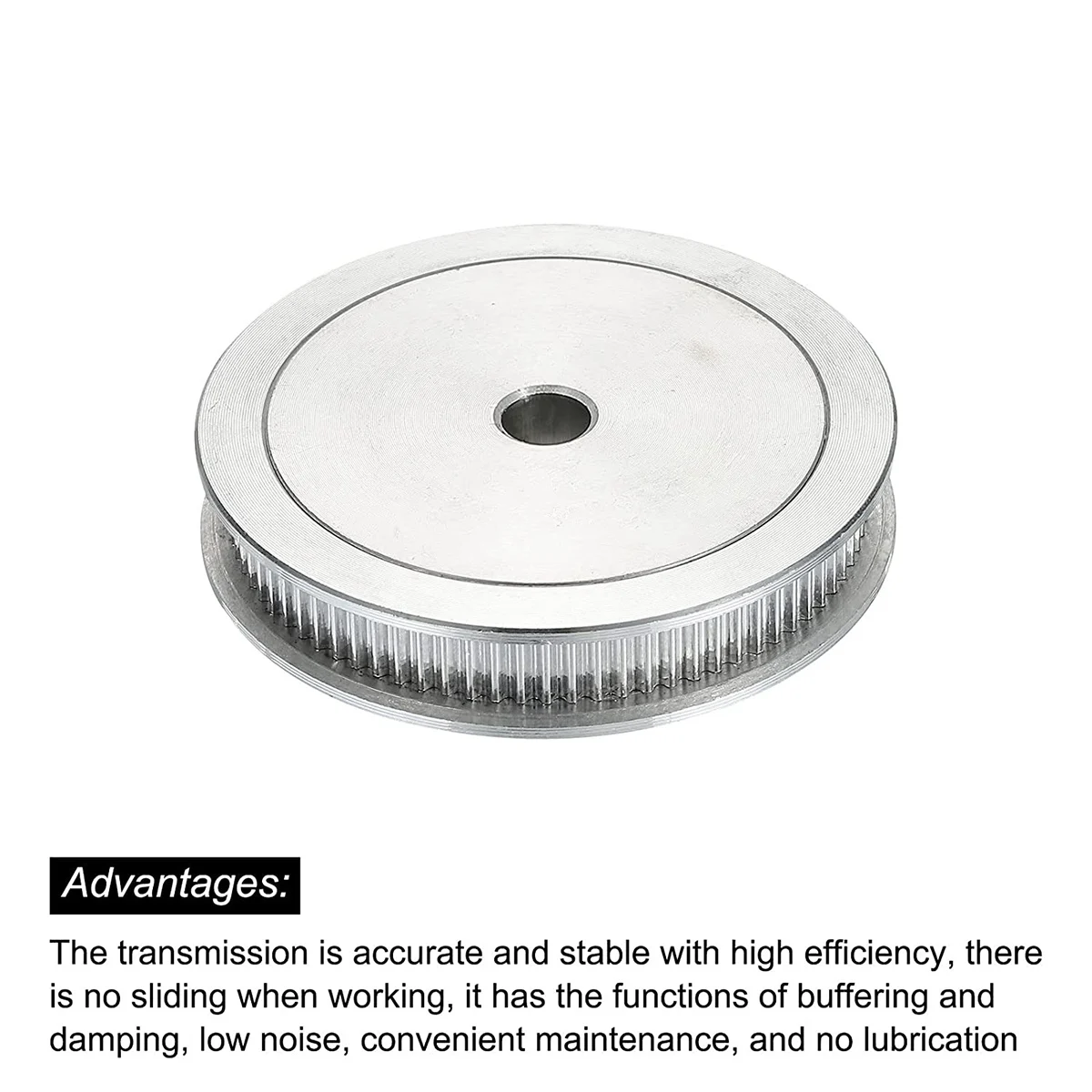 A93Z 타이밍 풀리 3D 프린터 벨트 알루미늄 동기식 휠 실버(3D 프린터 벨트..