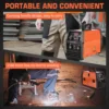 140A MIG Welder Gasless, 110V/220V Dual Voltage Flux Core Welder Flux MIG/Lift TIG/Stick 3 In 1 Synergy MIG Welding Machine 5