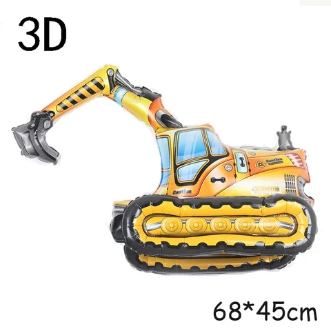 

3D Car Aluminum Film Balloon Transportation Children Birthday Toy Party Decoration Toys Baby Shower Wedding Balloon Globos