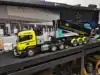 1/14 Tamiya Dump Truck 3-axis Hydraulic Tipper Trailer for 1/14 Tamiya RC Truck Scania R620 Actros Volvo MAN LESU DIY Parts 3