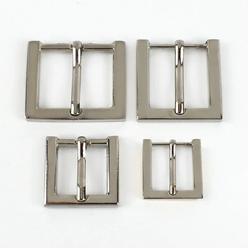 Set of Metal Adjustable Pin Buckles for Luggage Straps and DIY Accessories