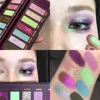 Oil Painting Eyeshadow Palette 8 Color Punk Smokey Multicolored Chrome Hypnotic Shimmer Dreamland Eye Shadow Festival Makeup