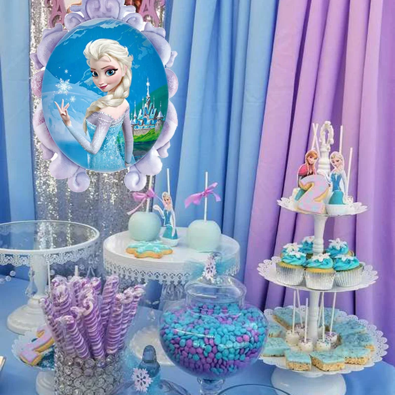 Disney Frozen Birthday Party Decoration Set Happy Birthday Balloon