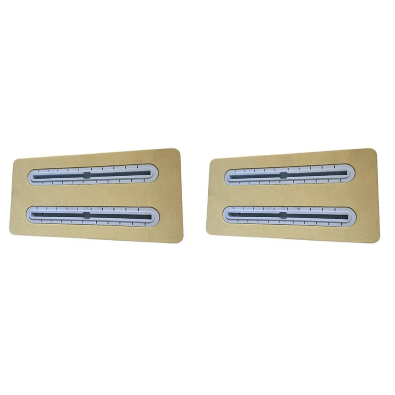 

2X Hydrofoil Rail Box Ride Engine Foil Mount Track Box Pvc Foam Hydrofoil Box (White)