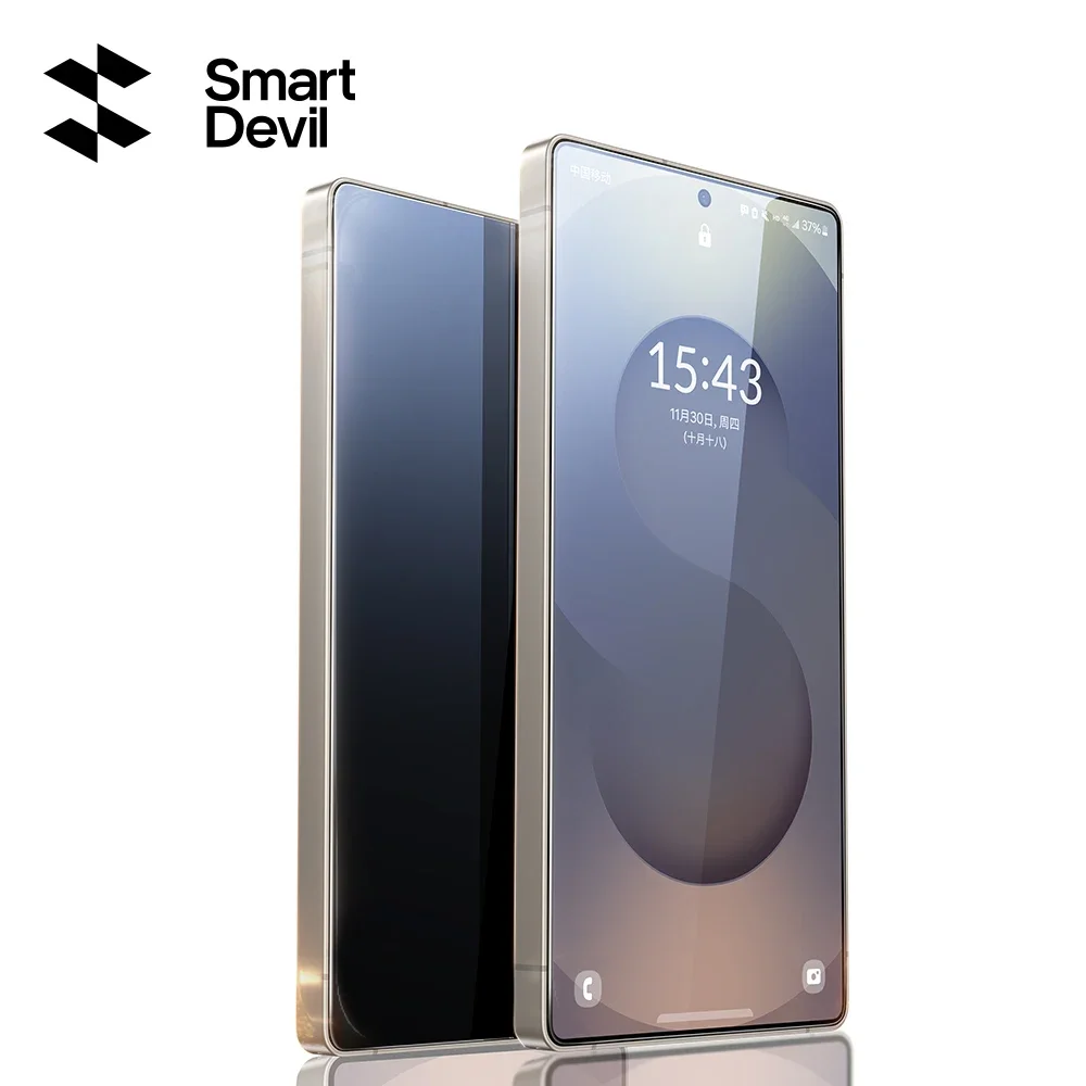 Privacy Tempered Glass Screen Protector, Anti-Peeping & Anti-Fingerprint 2-Pack